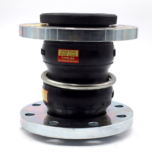 3" - 2 1/2" Reducing  Rubber Expansion Joint